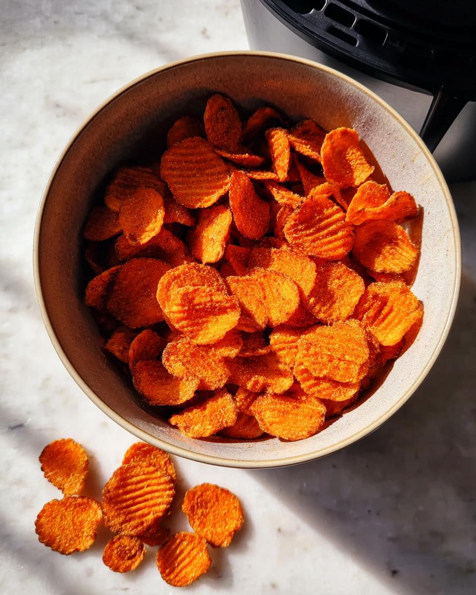 Air Fryer Carrot Chips - detail 1