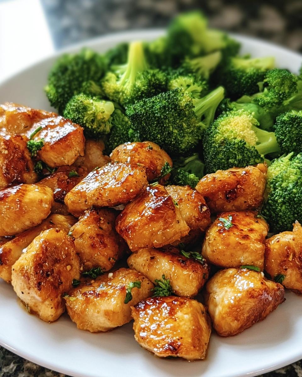 Air Fryer Chicken Bites and Broccoli - detail 1