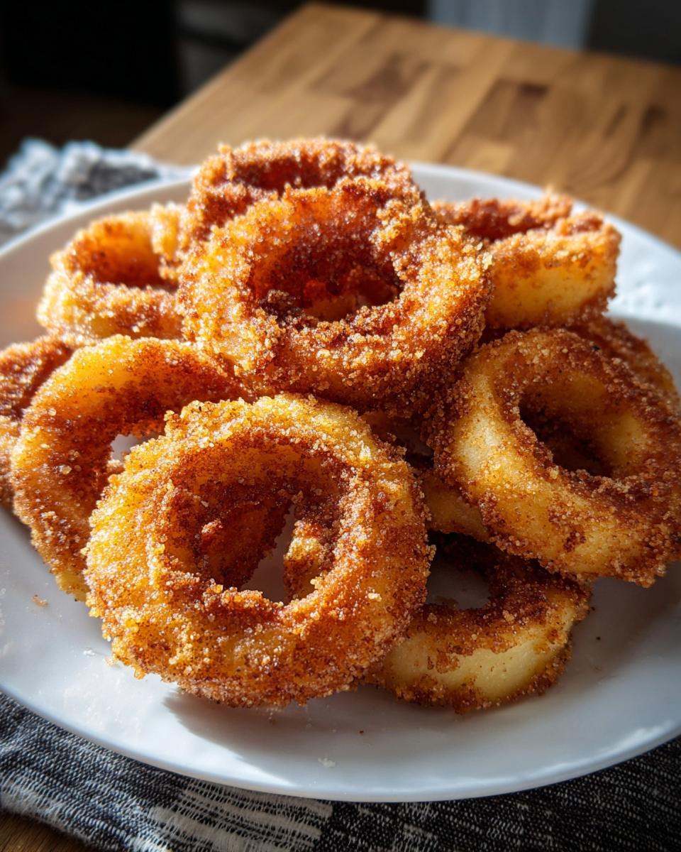 Air Fryer Cinnamon Apple Rings - detail 1