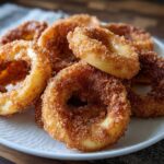 Air Fryer Cinnamon Apple Rings