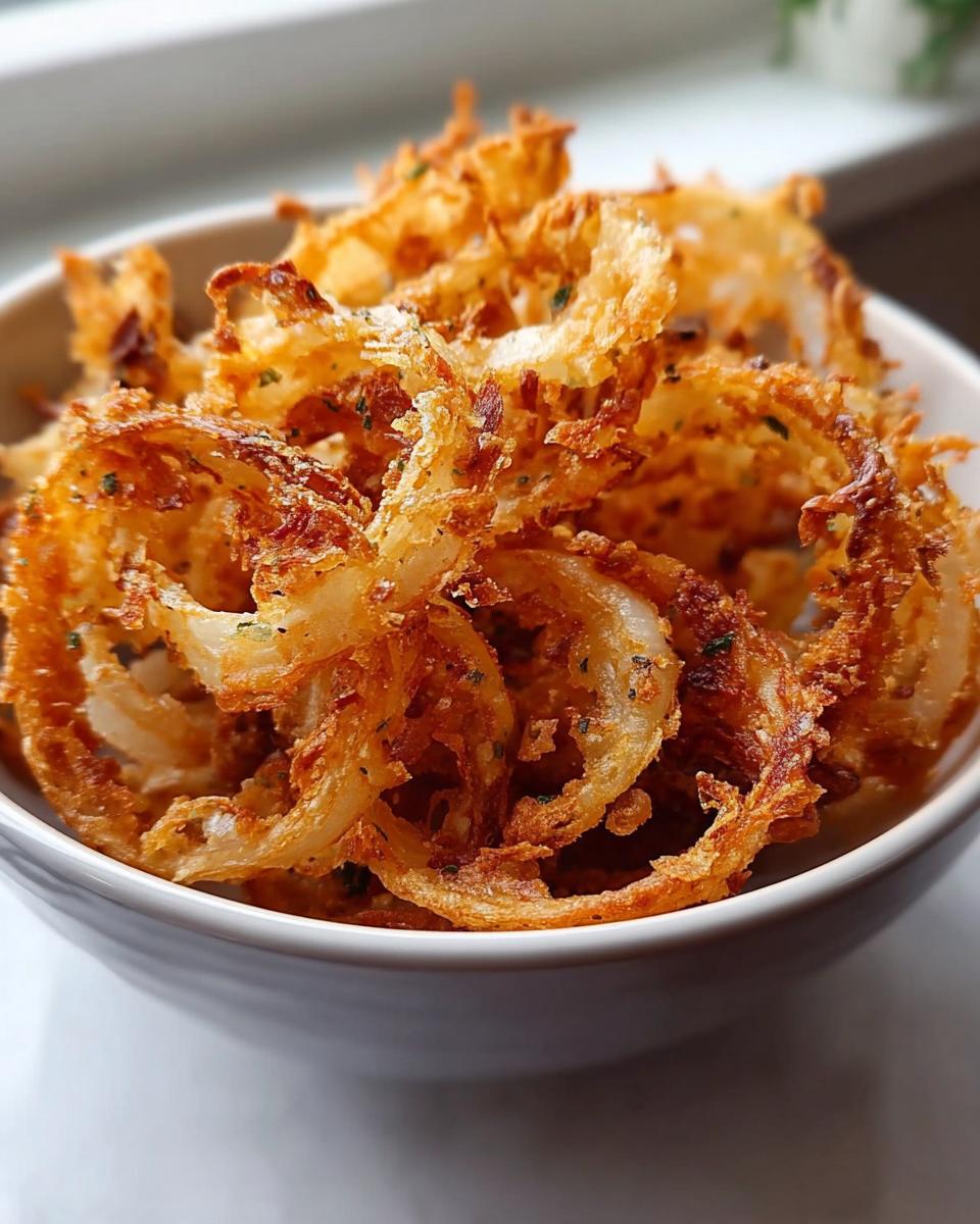 Air Fryer Crispy Onions - detail 1