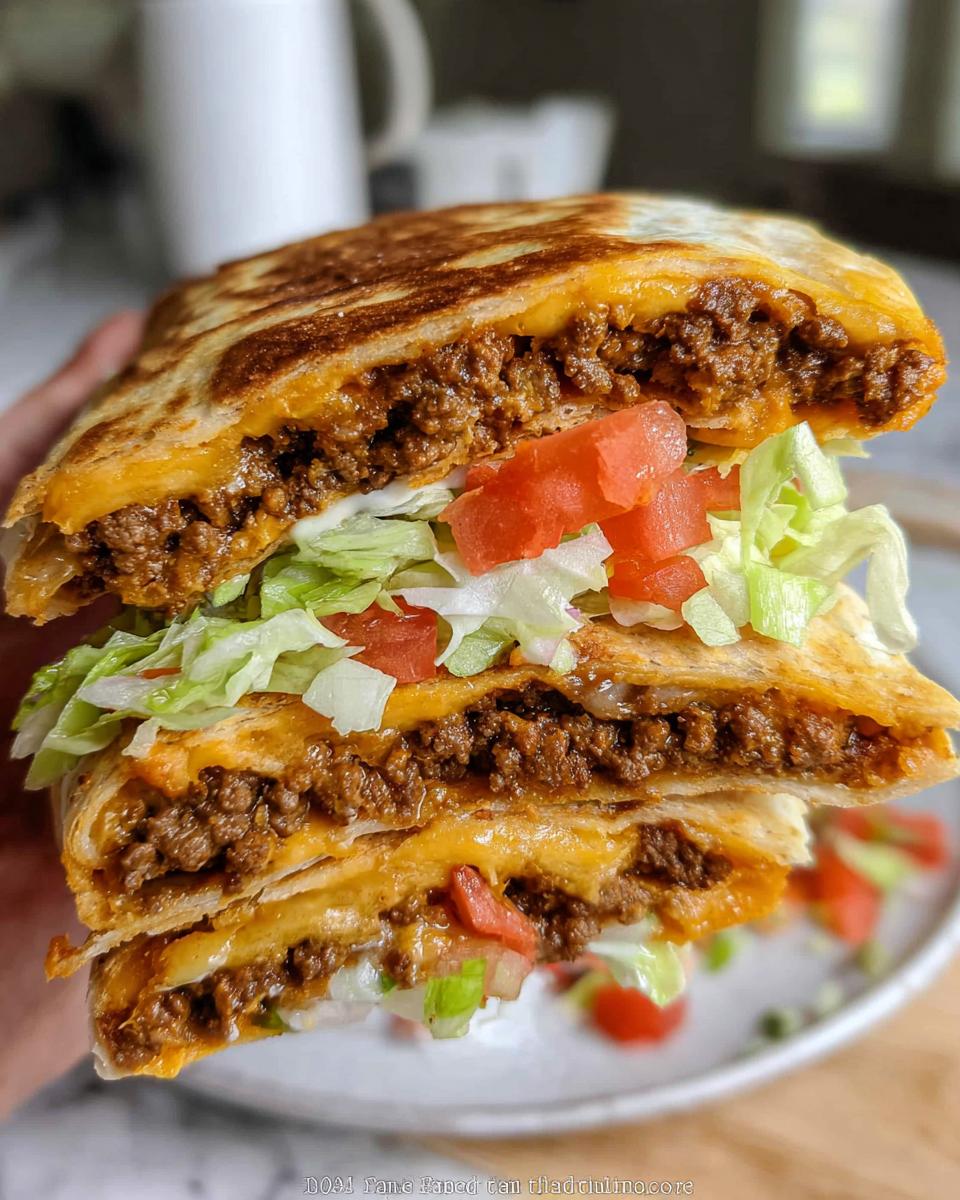 Air Fryer Crunchwrap Supreme - detail 1