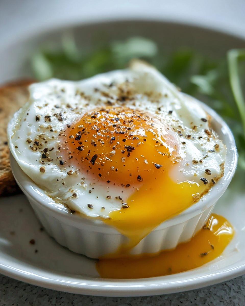 Air Fryer Poached Eggs - detail 2