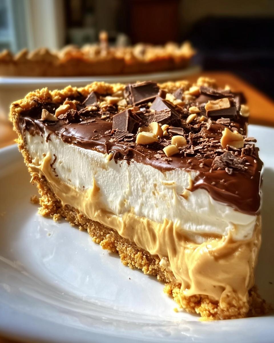 Amish Peanut Butter Cream Pie - detail 1