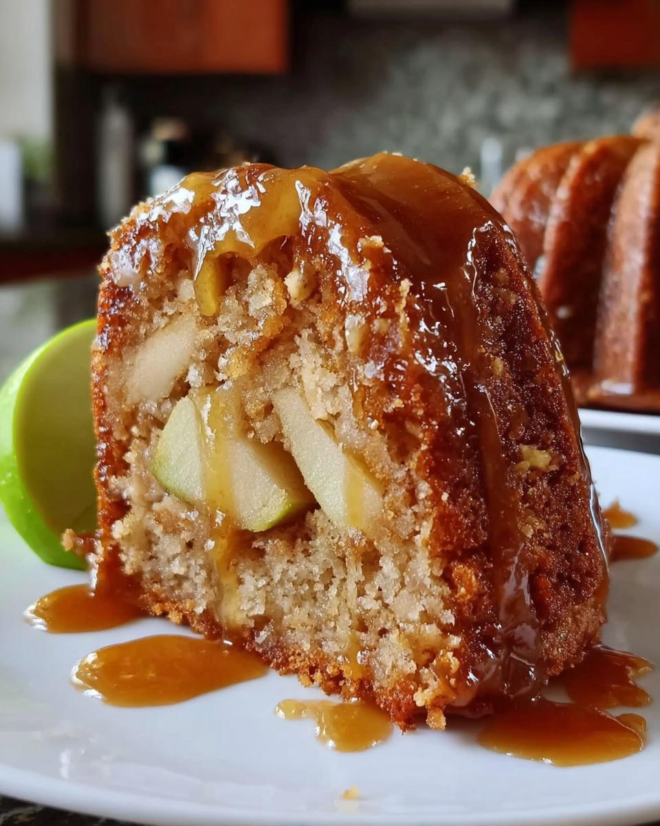 Apple Bundt Cake - detail 1