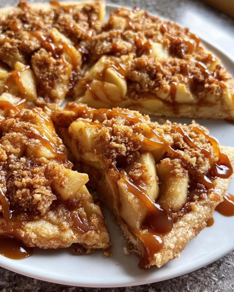 Apple Crisp Pizza - detail 1