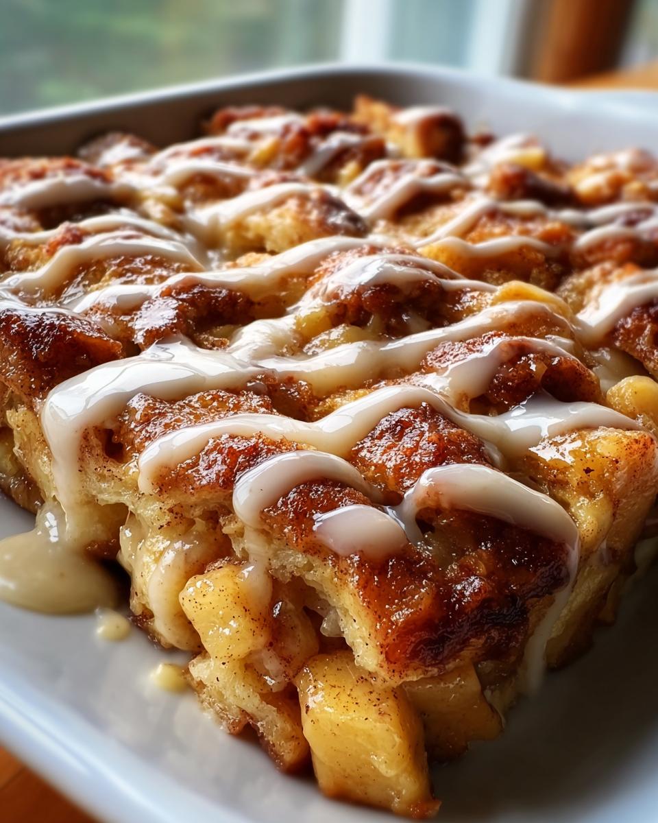 Apple Pie Cinnamon Roll Casserole - detail 1