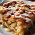 Apple Pie Cinnamon Roll Casserole