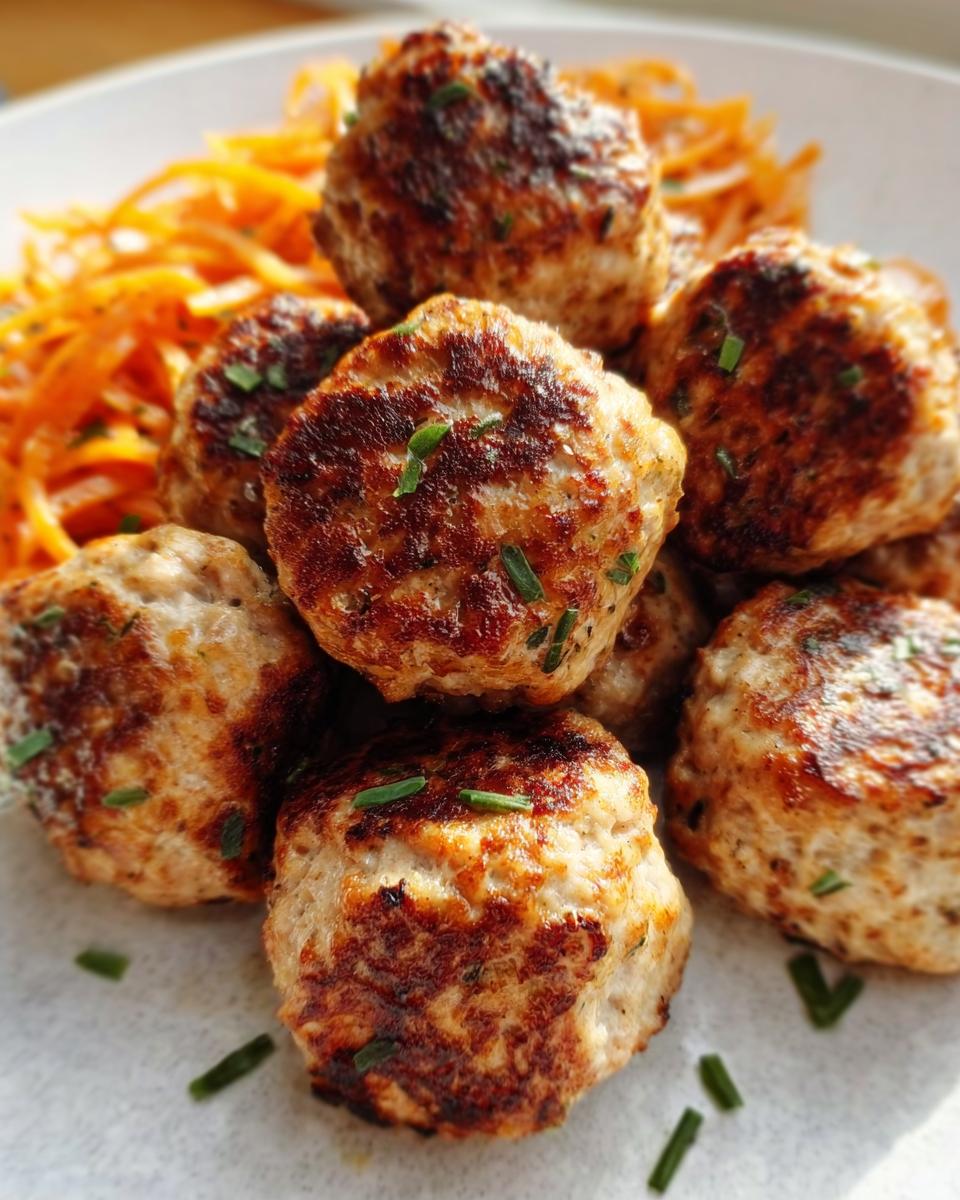 Apple Sage Turkey Meatballs - detail 2