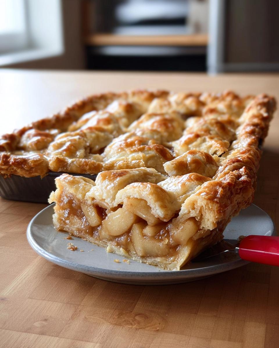 Apple Slab Pie - detail 1