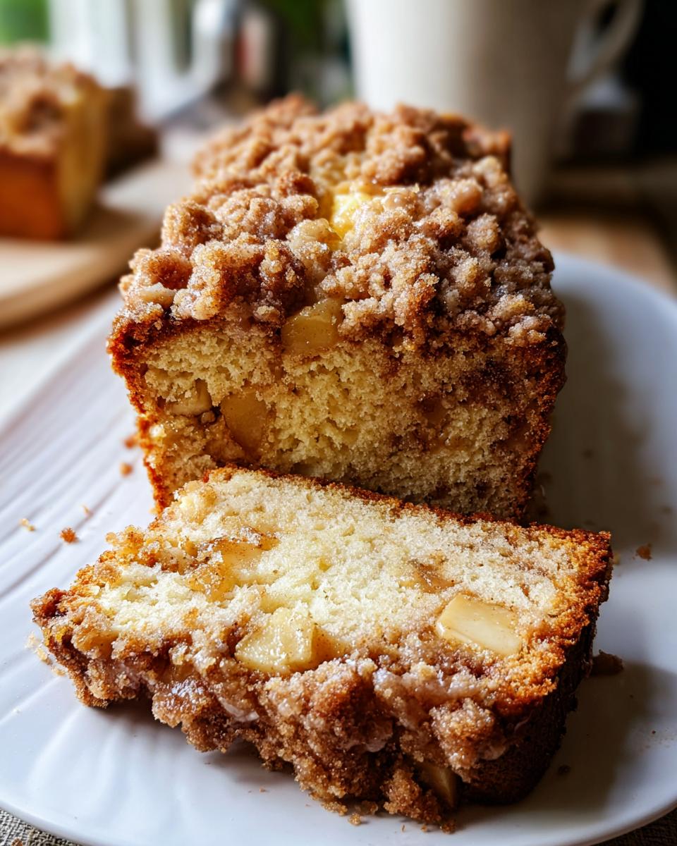 Apple Streusel Bread - detail 1