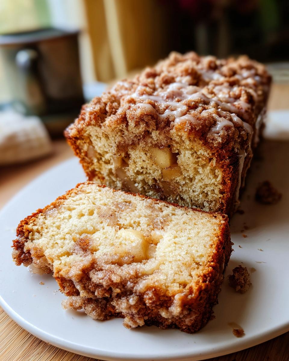 Apple Streusel Bread - detail 2