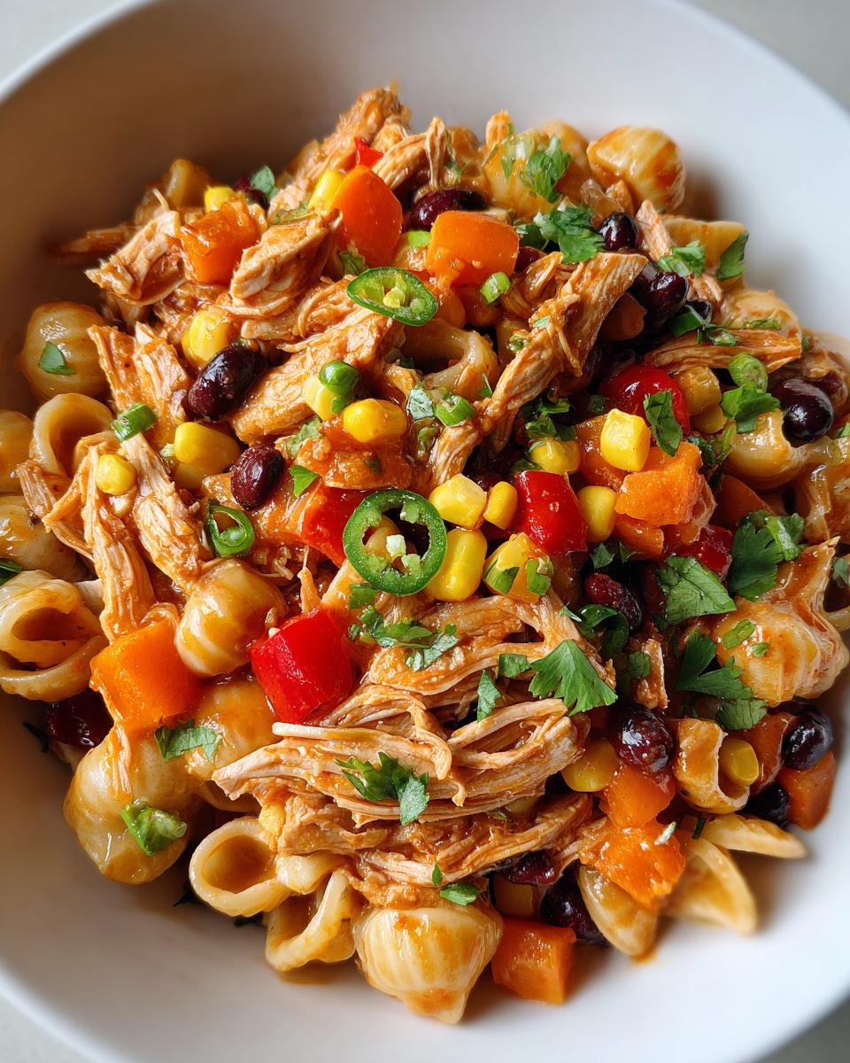BBQ Chicken Pasta Salad - detail 2