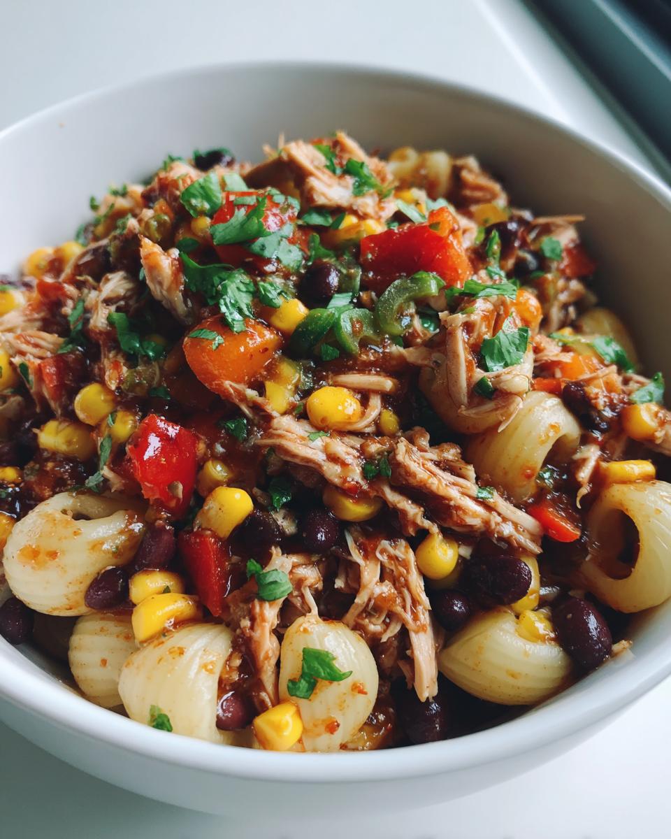 BBQ Chicken Pasta Salad - detail 3