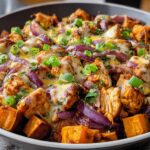 BBQ Chicken Sweet Potato Skillet