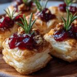 Baked Cranberry Brie Bites