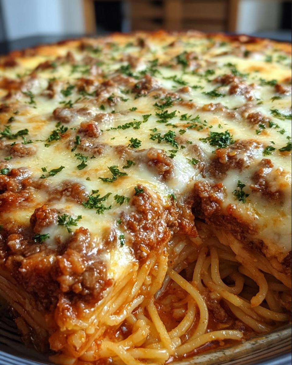 Baked Cream Cheese Spaghetti Casserole Heaven! - detail 1