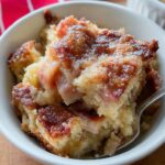Baked Sticky Rhubarb Pudding