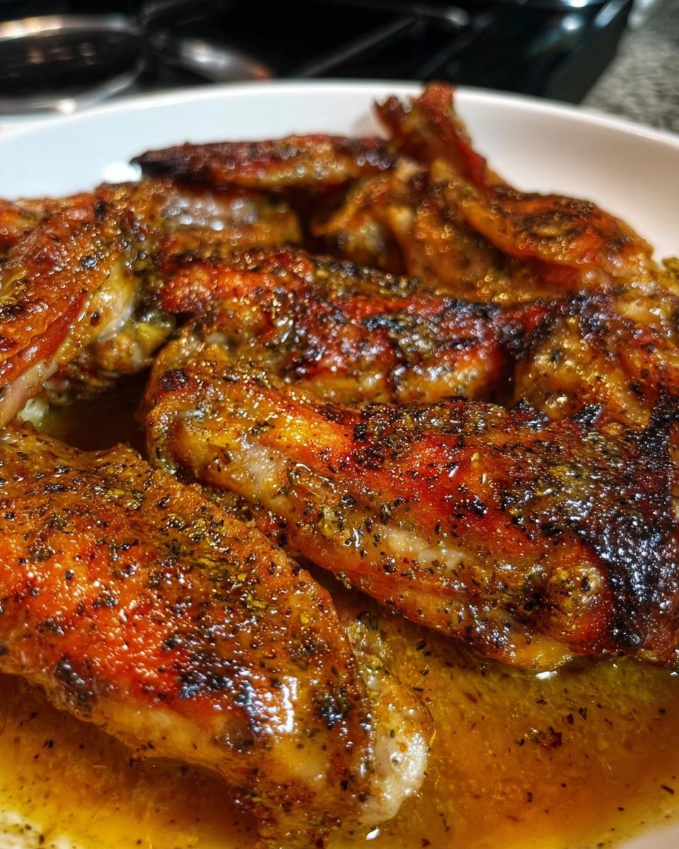 Baked Turkey Wings - detail 2