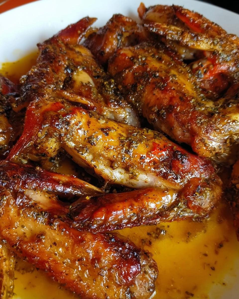 Baked Turkey Wings - detail 3