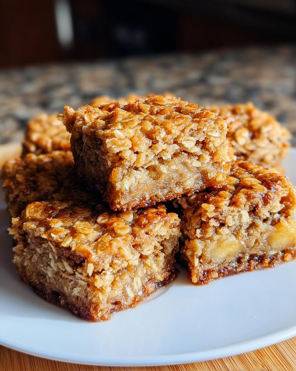 Banana Oatmeal Bars - detail 1