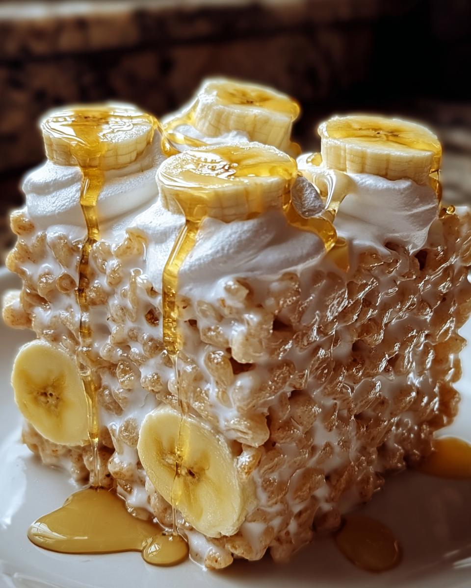 Banana Pudding Rice Krispies - detail 1