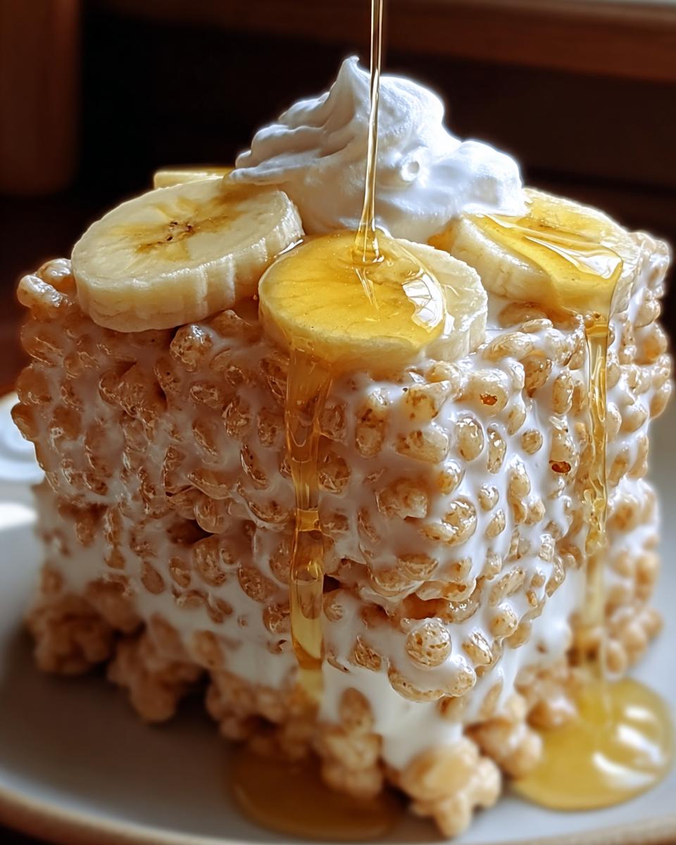 Banana Pudding Rice Krispies - detail 2