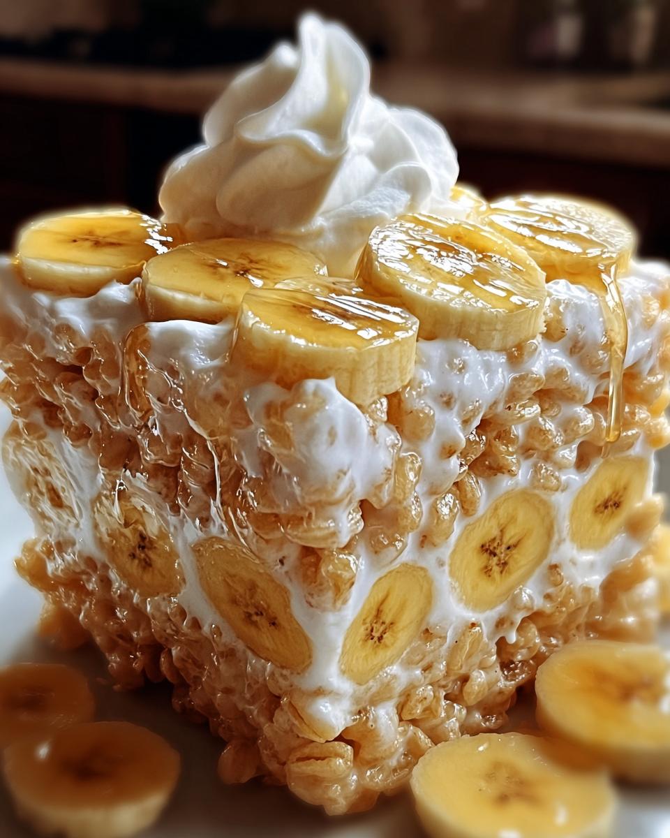 Banana Pudding Rice Krispies - detail 3