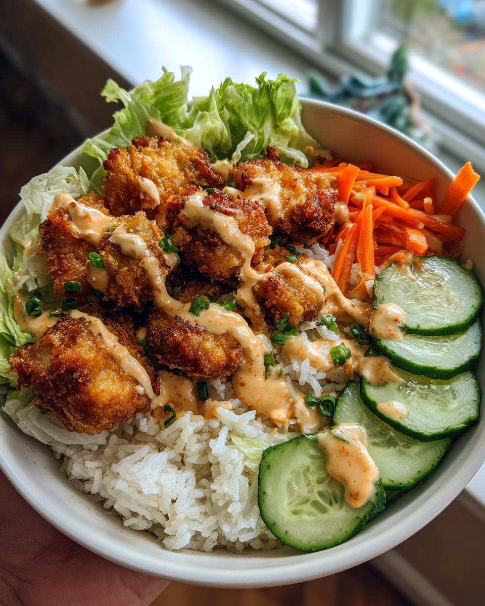 Bang Bang Chicken Bowl - detail 2