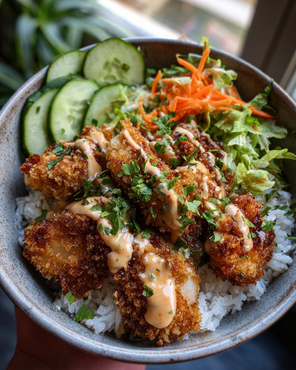 Bang Bang Chicken Bowl - detail 3