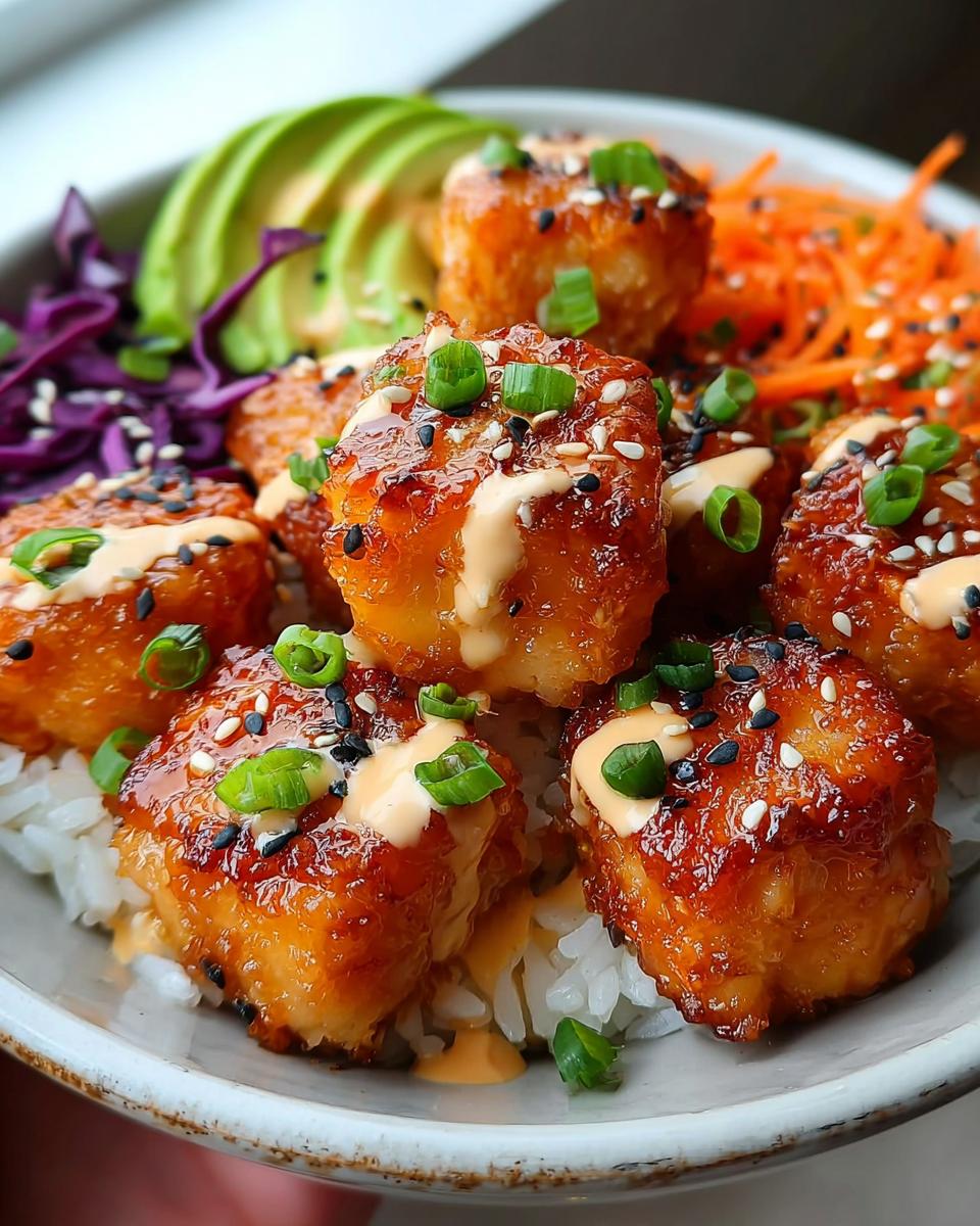 Bang Bang Salmon Bites Bowls - detail 1