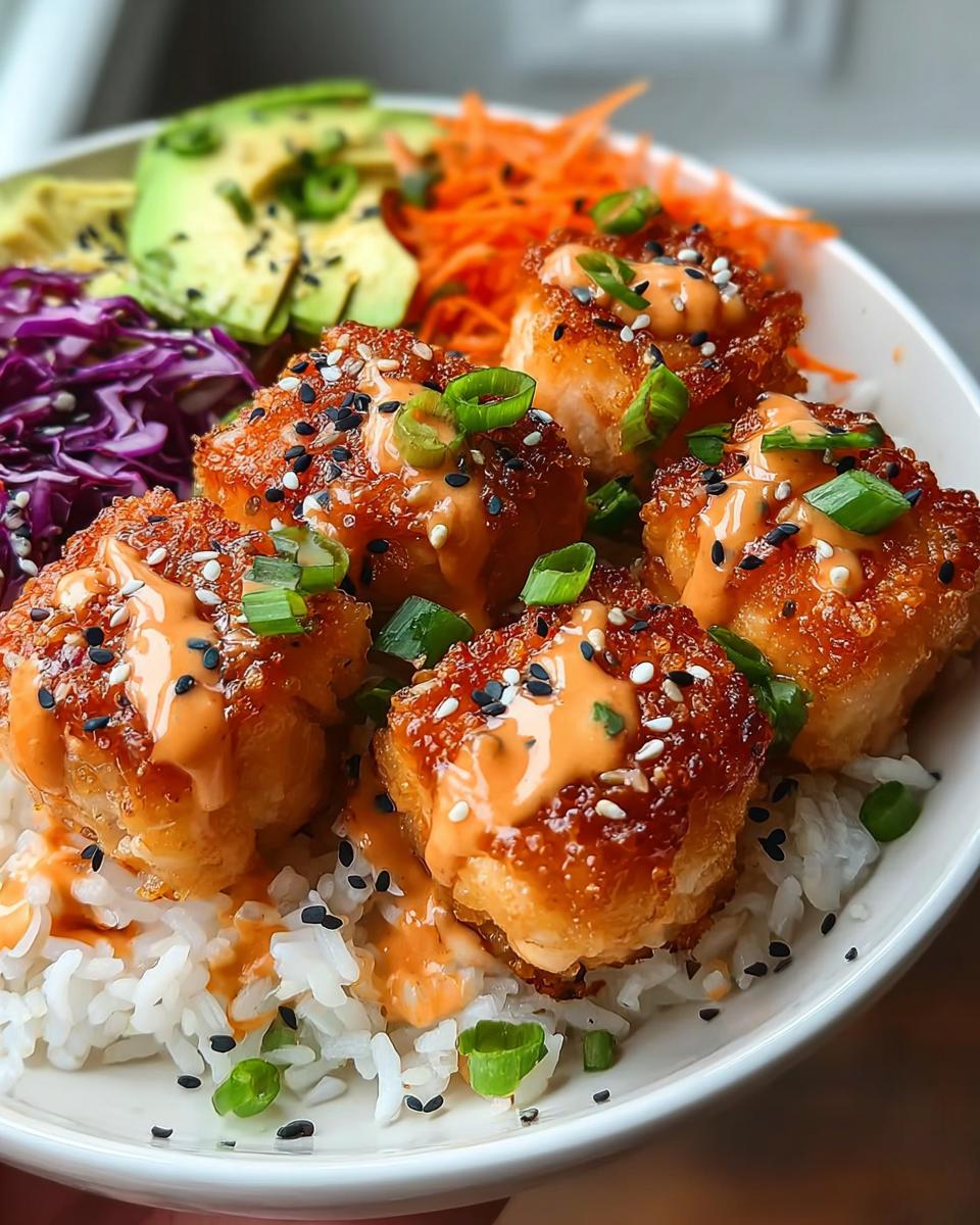 Bang Bang Salmon Bites Bowls - detail 2