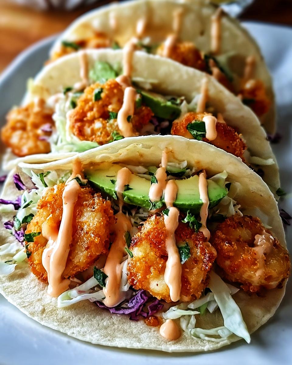 Bang Bang Shrimp Tacos - detail 1
