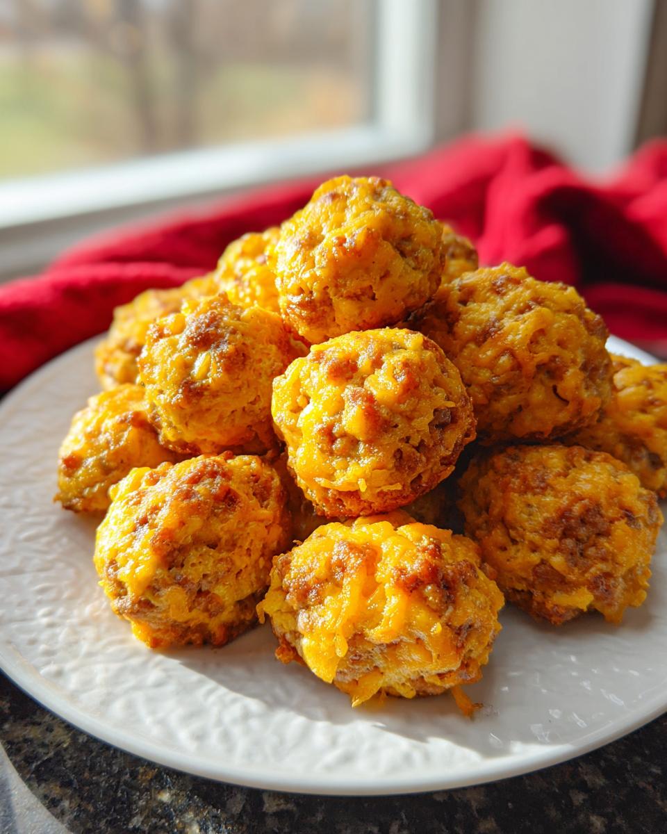 Bisquick Sausage Balls - detail 1