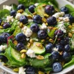 Blueberry Pistachio Spring Salad