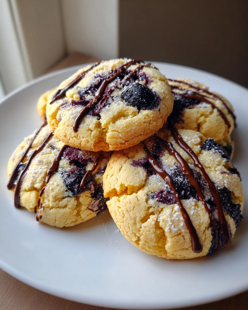 Blueberry Sugar Cookies - detail 1