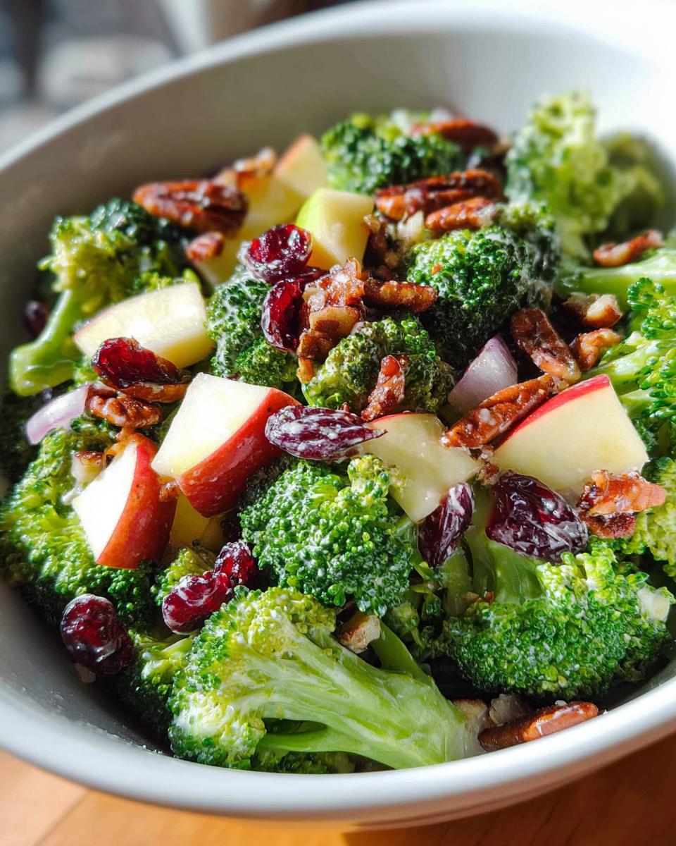 Broccoli Apple Crunch Salad - detail 1