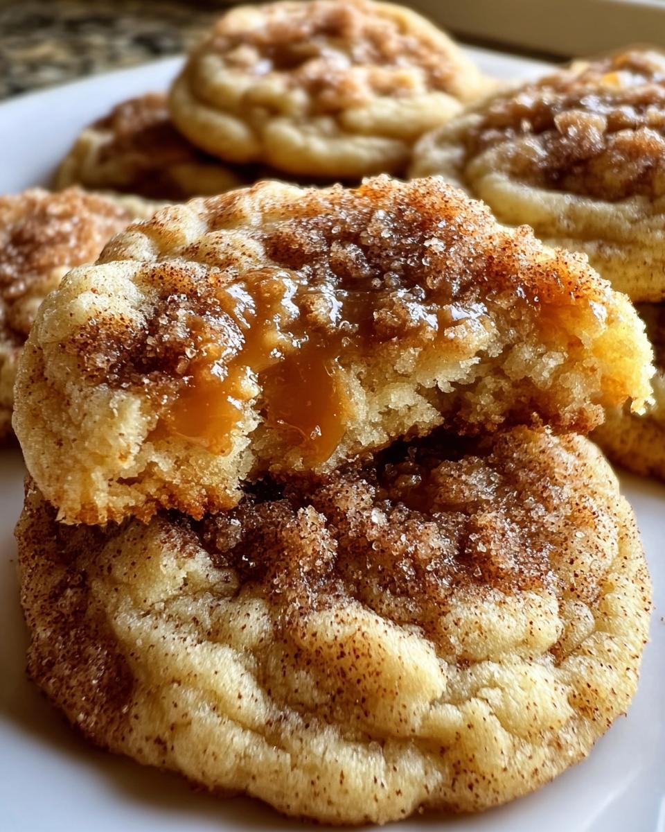Brown Sugar Cinnamon Caramel Cookies - detail 1