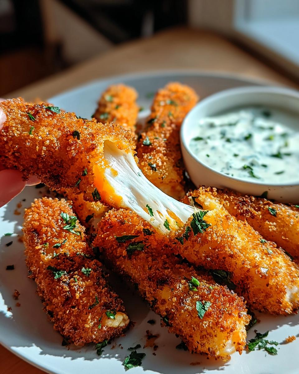 Buffalo Chicken Mozzarella Sticks - detail 1