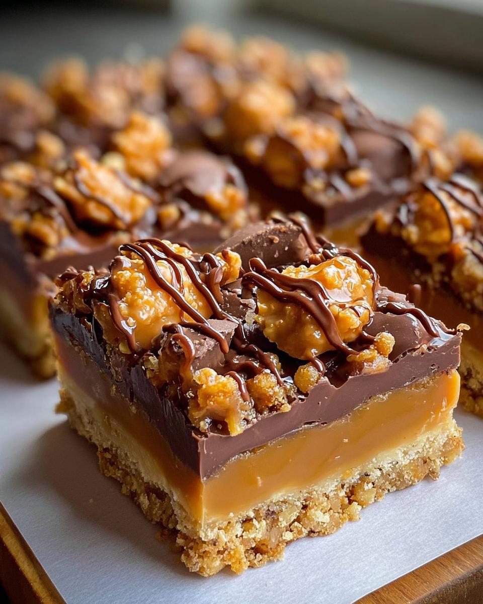 Butterfinger Caramel Crunch Bars - detail 1