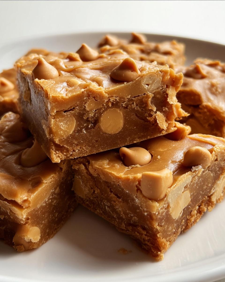 Butterscotch Brown Sugar Fudge Bars - detail 1