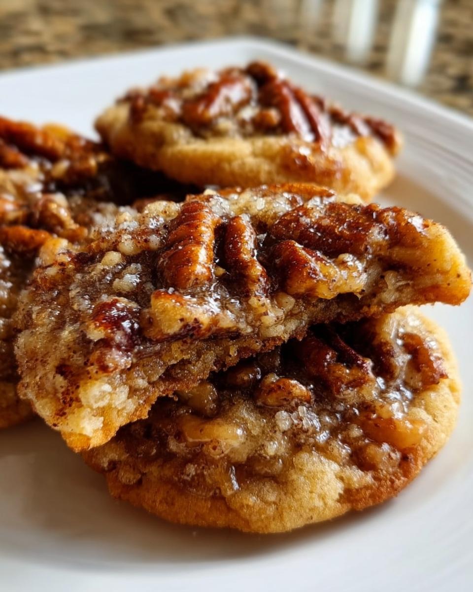 Buttery Pecan Pie Cookies - detail 1