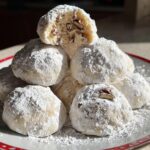 Buttery Pecan Snowball Cookies