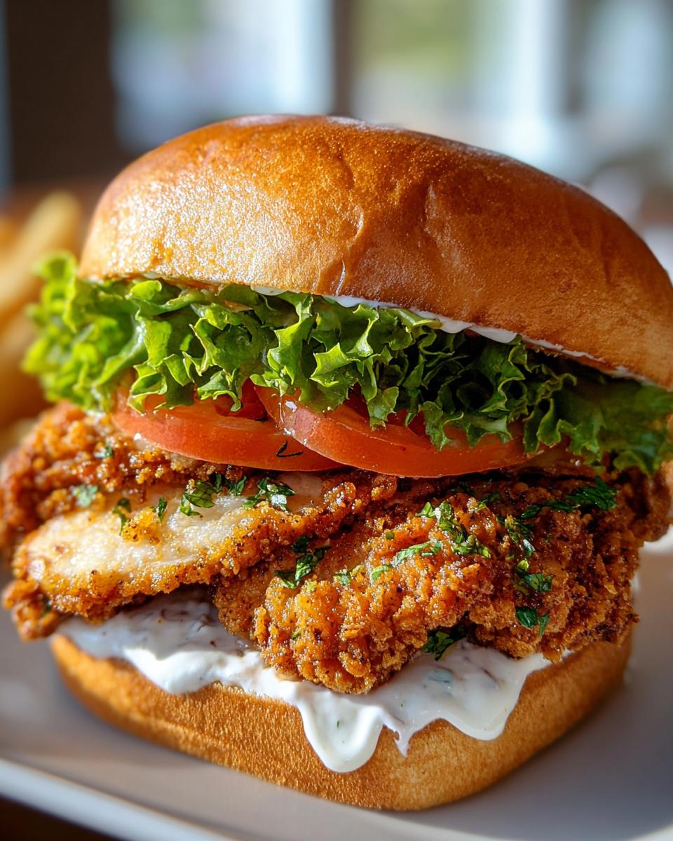 Cajun Crispy Chicken Sandwich - detail 1