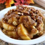 Caramel Apple Pecan Cobbler