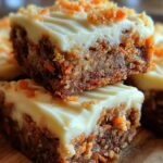 Carrot Cake Cream Cheese Bars