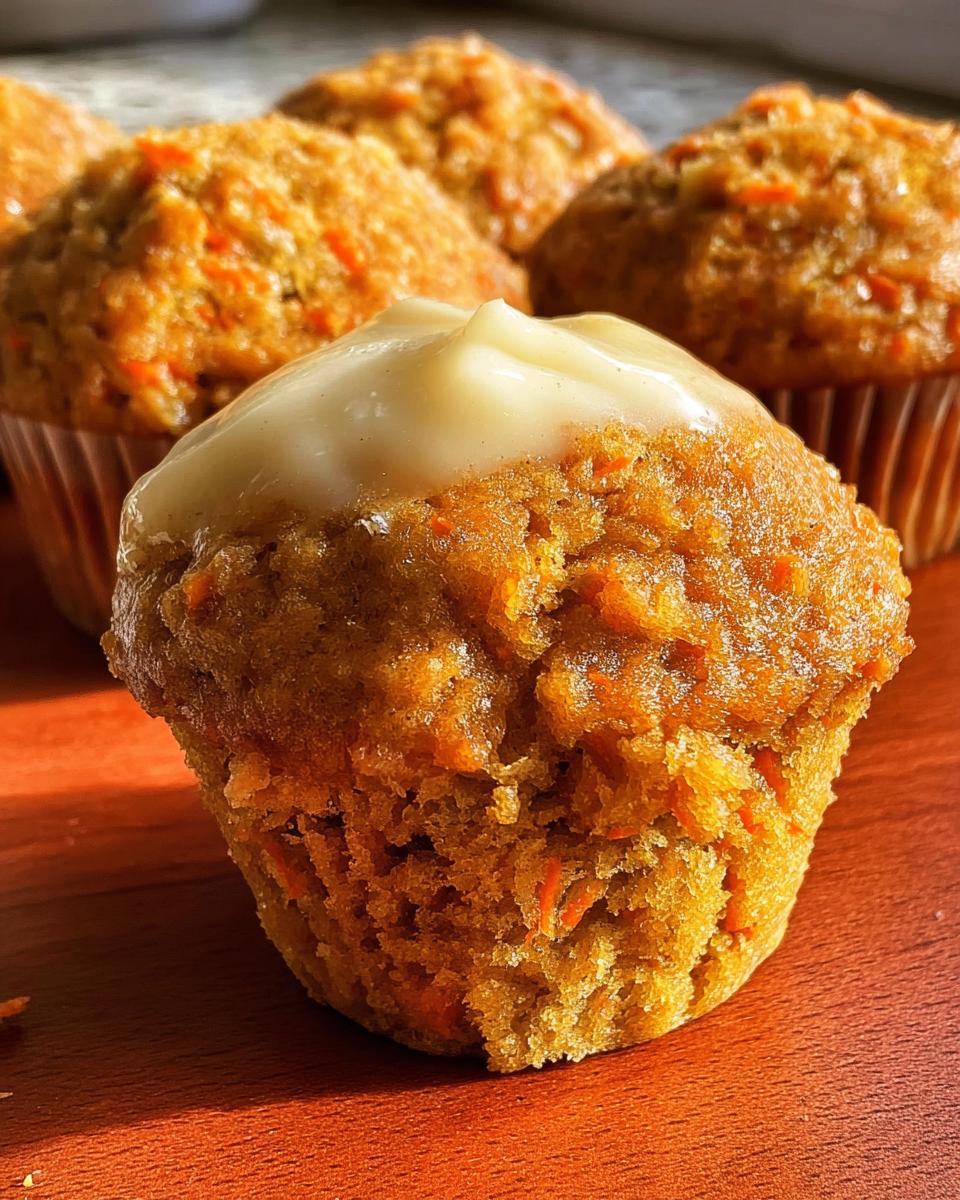 Carrot Cake Muffins - detail 1