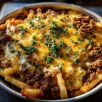 Cheeseburger French Fry Casserole