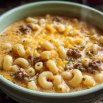 Cheeseburger Macaroni Soup