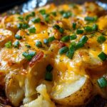 Cheesy Campfire Potatoes